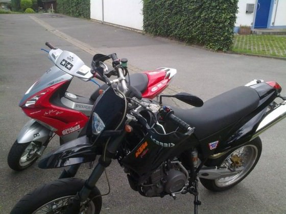 Tom's KTM & Meine Jetty :)