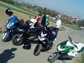 scooter weekend with friends