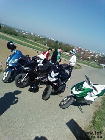 scooter weekend with friends