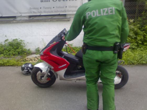 Schnittlauch an mein Roller xD
