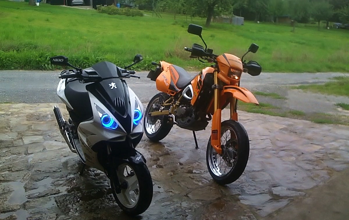 Mein Jetty und Kumpel seine 125er