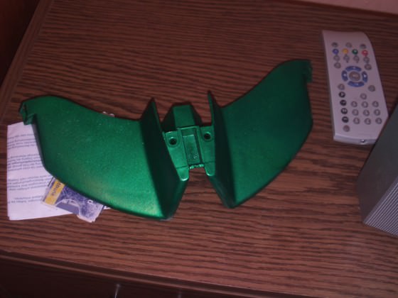 die hasenzähne sind fertig lackiert :)
