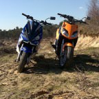 War heute bei dem geilen Wetter mit einem Freund los :-)