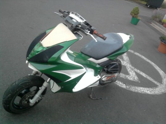 habe heute meine alte bilder von mein roller wie der aussah