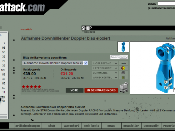 aufnahme doppler