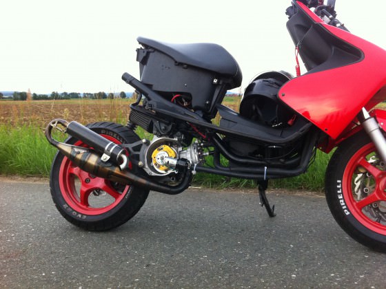 heute bischen evo 2 eingefahren (: leichtere gewichte und morgen habt ihr endlich mal n video :p
