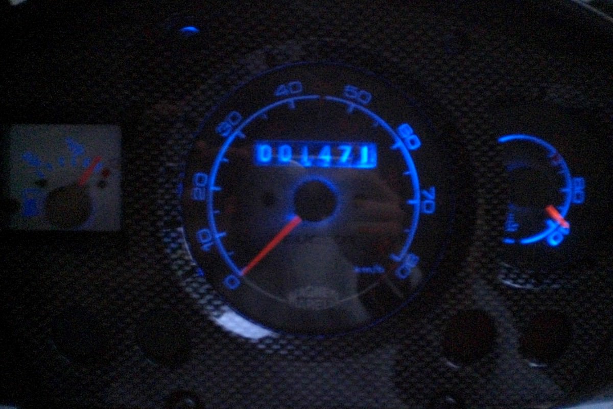 Blaues Tacho :)