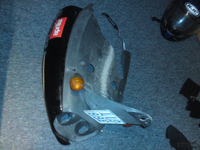 altes heck vom unfall
