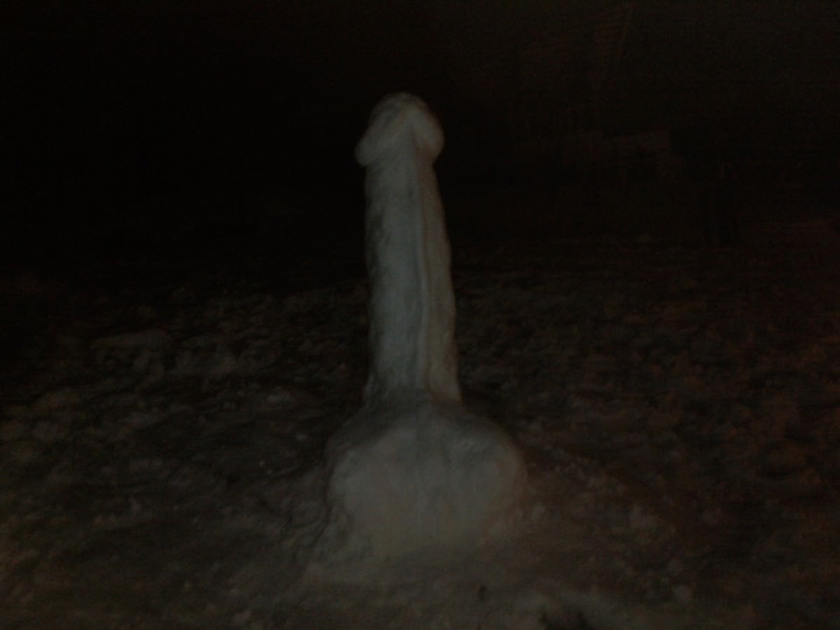 Schneepenis xD