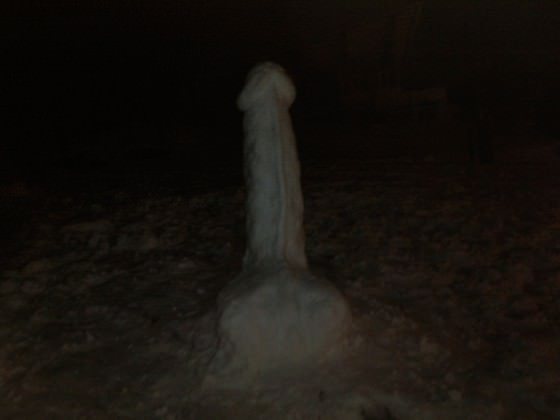 Schneepenis xD
