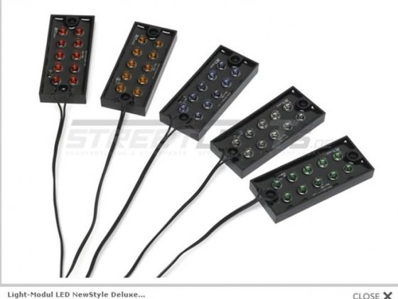 10-LED-Spot-Light-Modul 12VDC