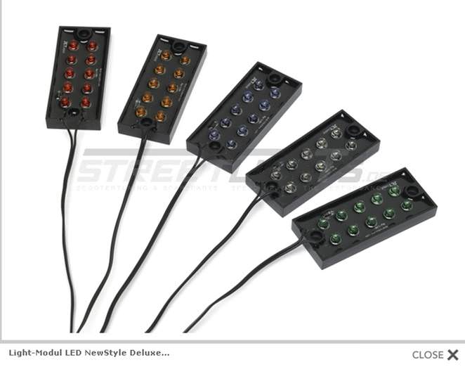 10-LED-Spot-Light-Modul 12VDC
