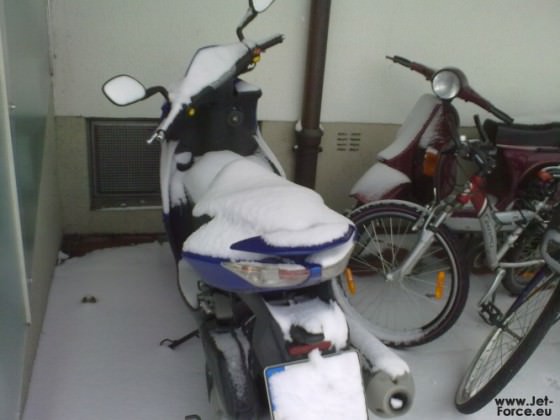 Fix oida drecks schnee