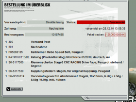 Meine erste bestellung bei Scooter attack für meinen TSDI