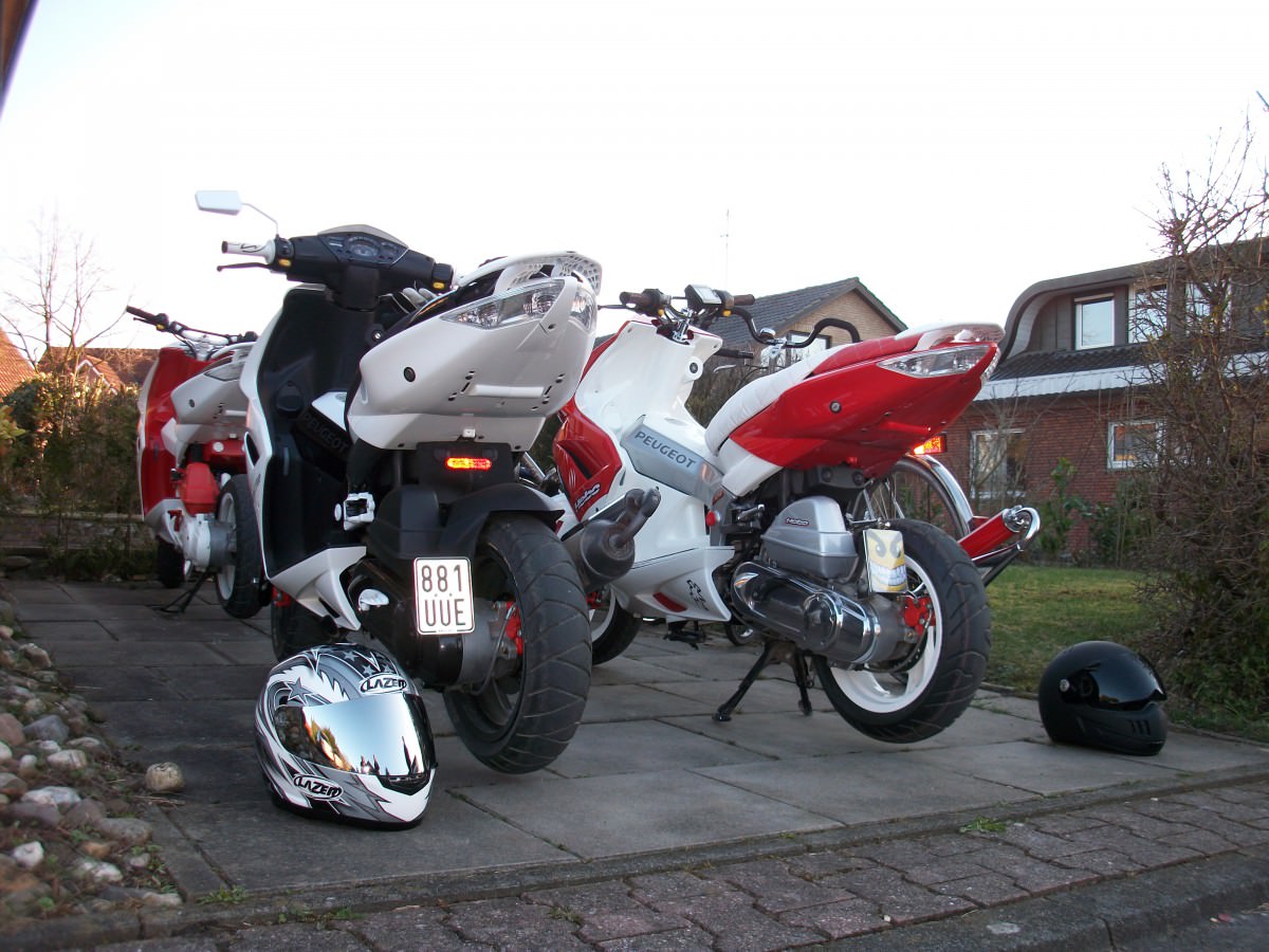 kleines Rollertreffen mit Rainseventeen und Cammy
