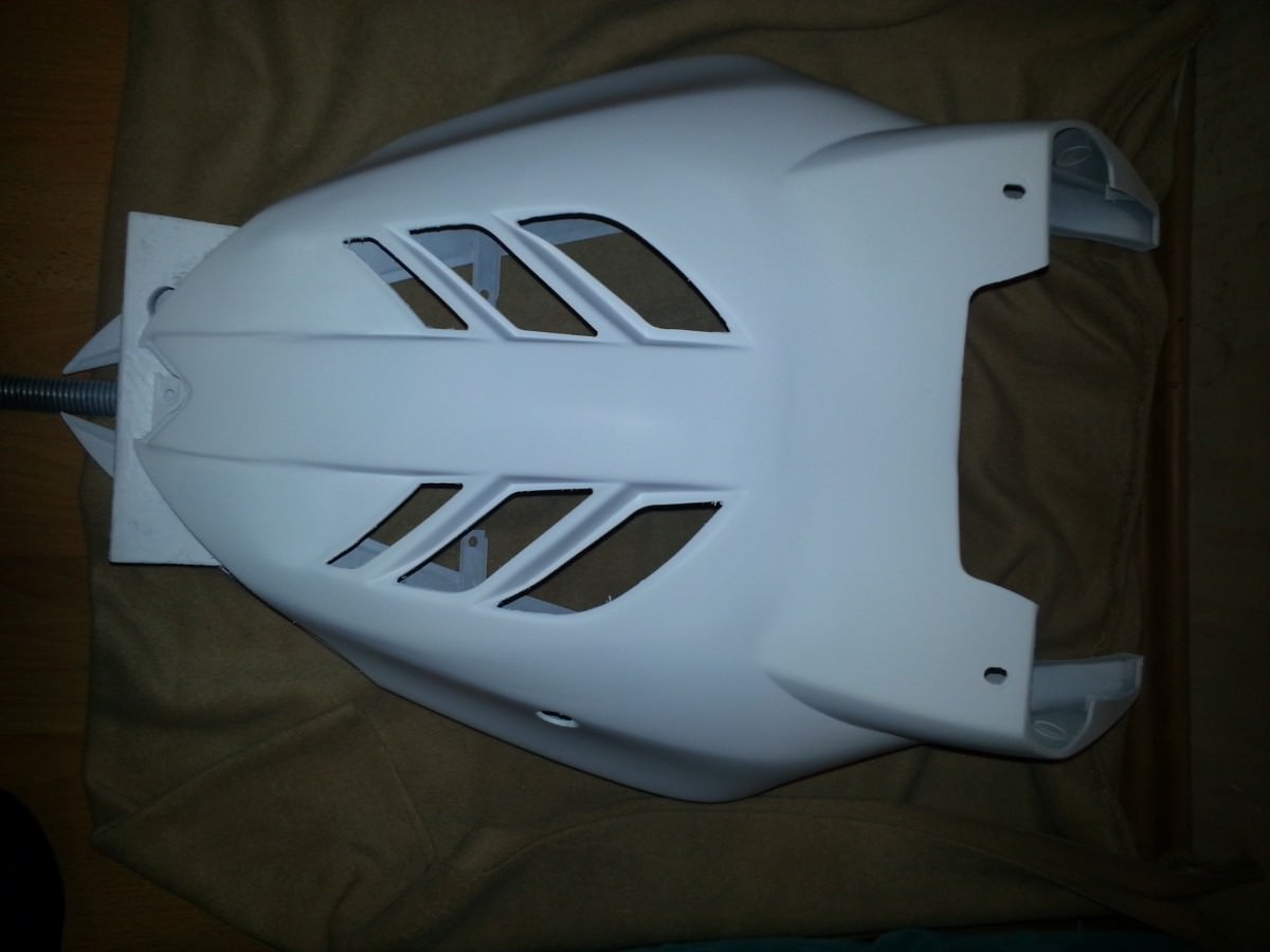 Heck fast fertig.... Klarlack fehlt...