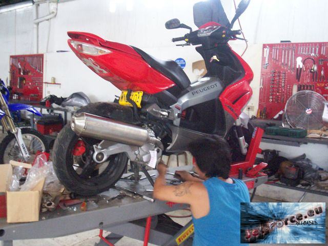 LeoVince 4Road Exaust Installing