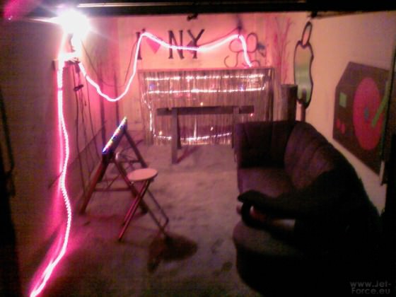 Garage --> Partyraum  1. try