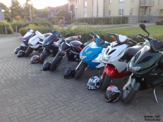 Ein Paar Roller Von Uns