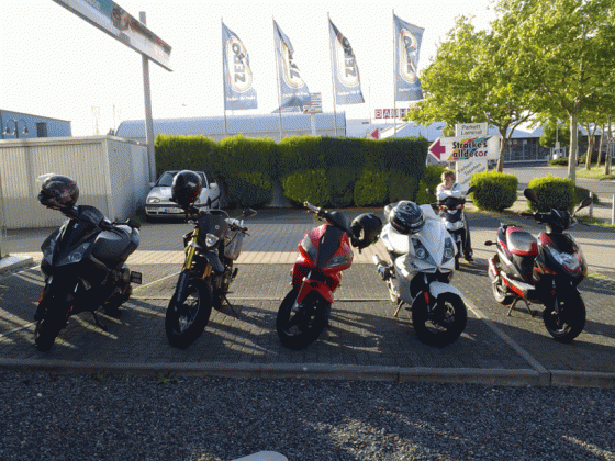Vor Motorrad Meyer ;D