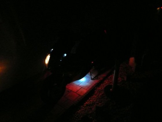 Blaues Standlicht +Unterbodenbeleuchtung