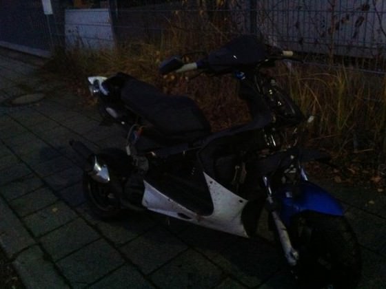 mein roller nach dem klauen