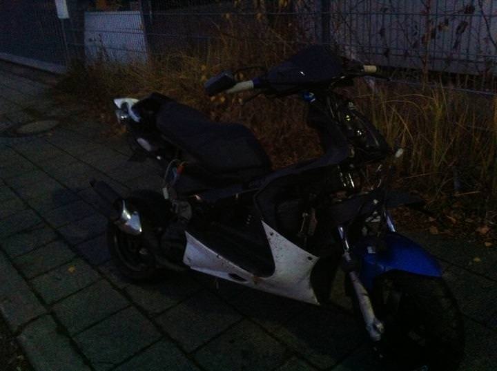 mein roller nach dem klauen