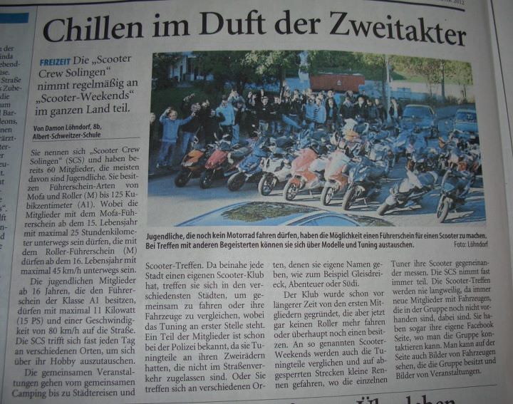 Solinger Tageblatt von heute  !
