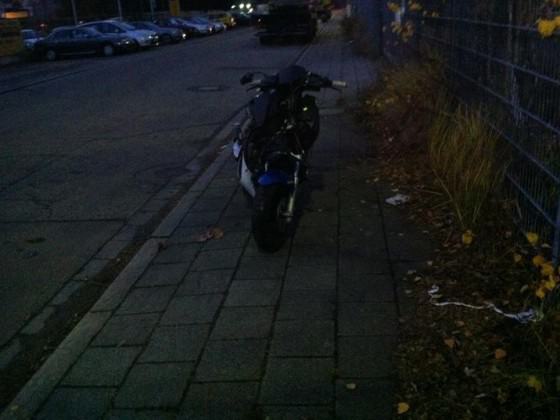 mein roller nach dem klauen