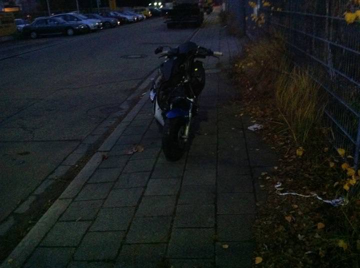 mein roller nach dem klauen