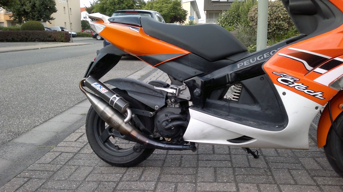 leo zx-r auf dem Jet