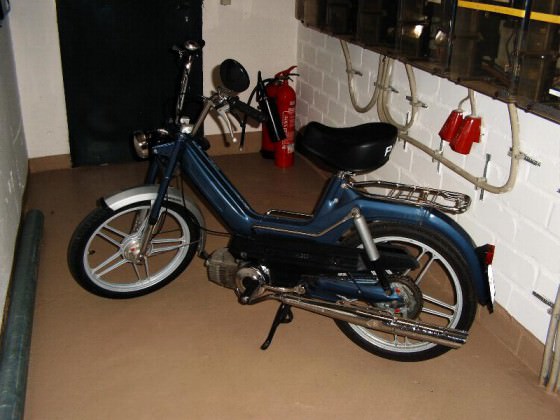 Die Puch Maxi hatte ich zum wiederherrichten da und hab sie anschließend verkauft