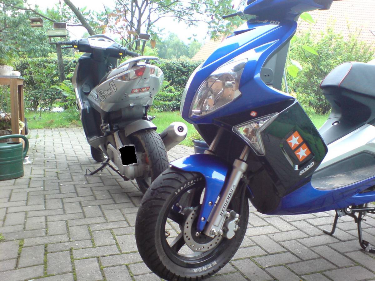 Fotosession mitm Kumpel ;) sein Jetti mein Kreidler RMC G