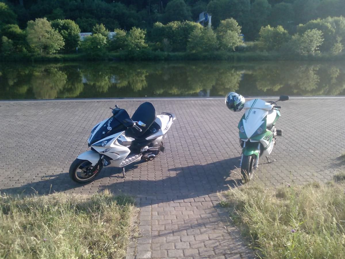 Heut mo ne kleine Tour mit meinem kolleg gemacht