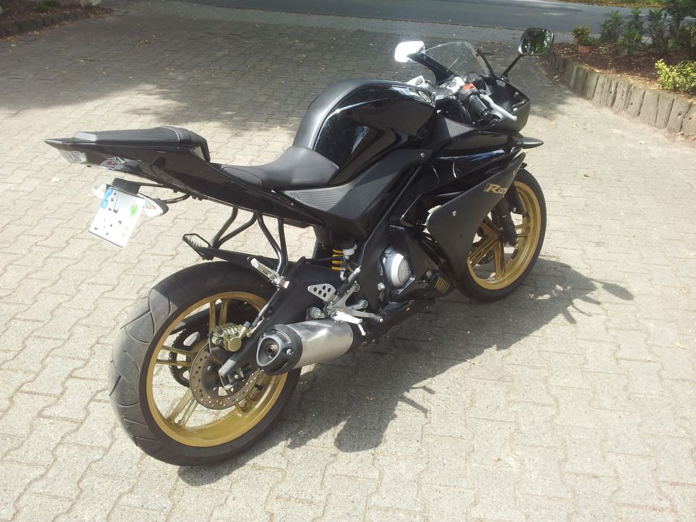 Neues Pic von meiner YZF R125 im Sonningen