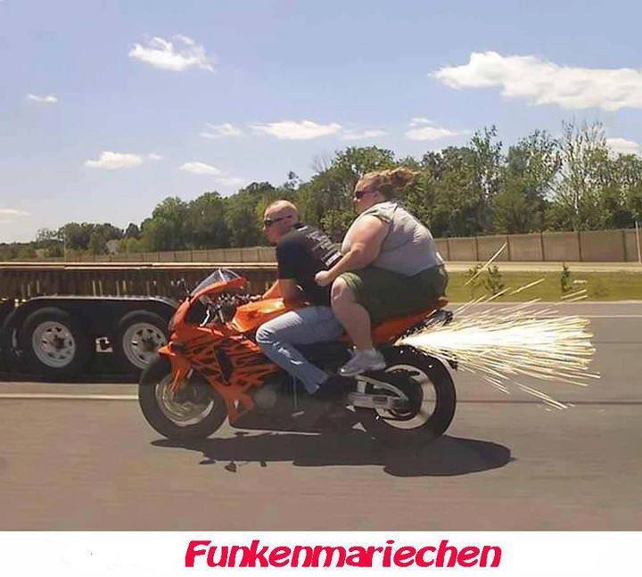 Das arme Bike xD