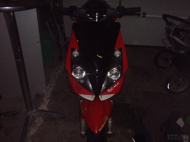 neues tacho u neues front dreieck :)