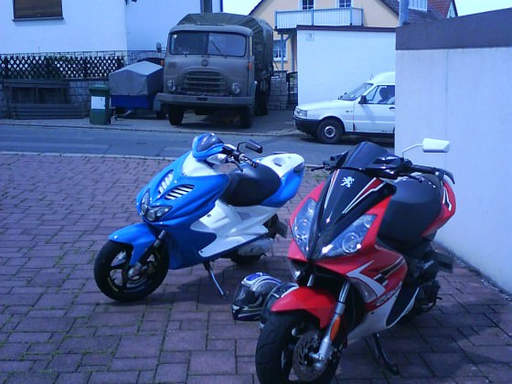 Jet Force c-tech vs. Yamaha Aerox
