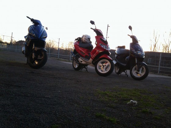 Rollertour mit sascha,lasse und mir
