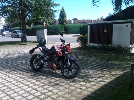 Heute mal das schöne wetter noch ausnutzen