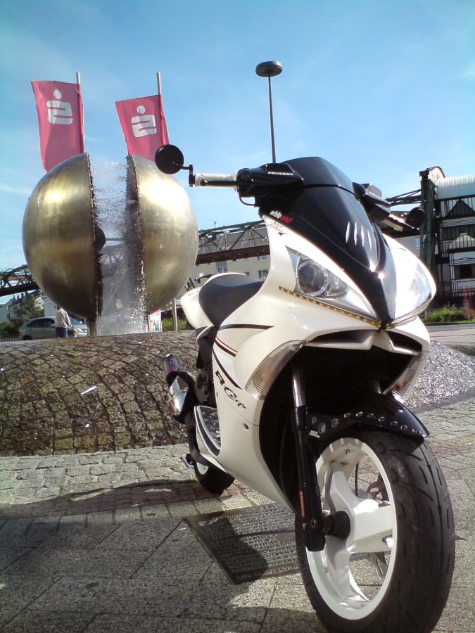 Der Scooter ...