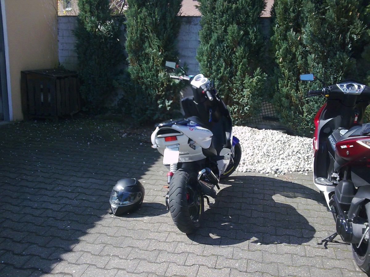 Bei einem Kumpel, mit einem Kumpel...