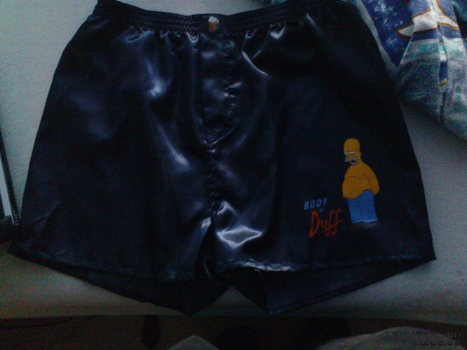 Joaaa meine schicke neue Boxershorts :D