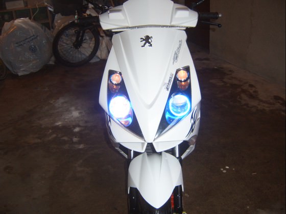 Gewaschen und Reflektor endlich ab:D
