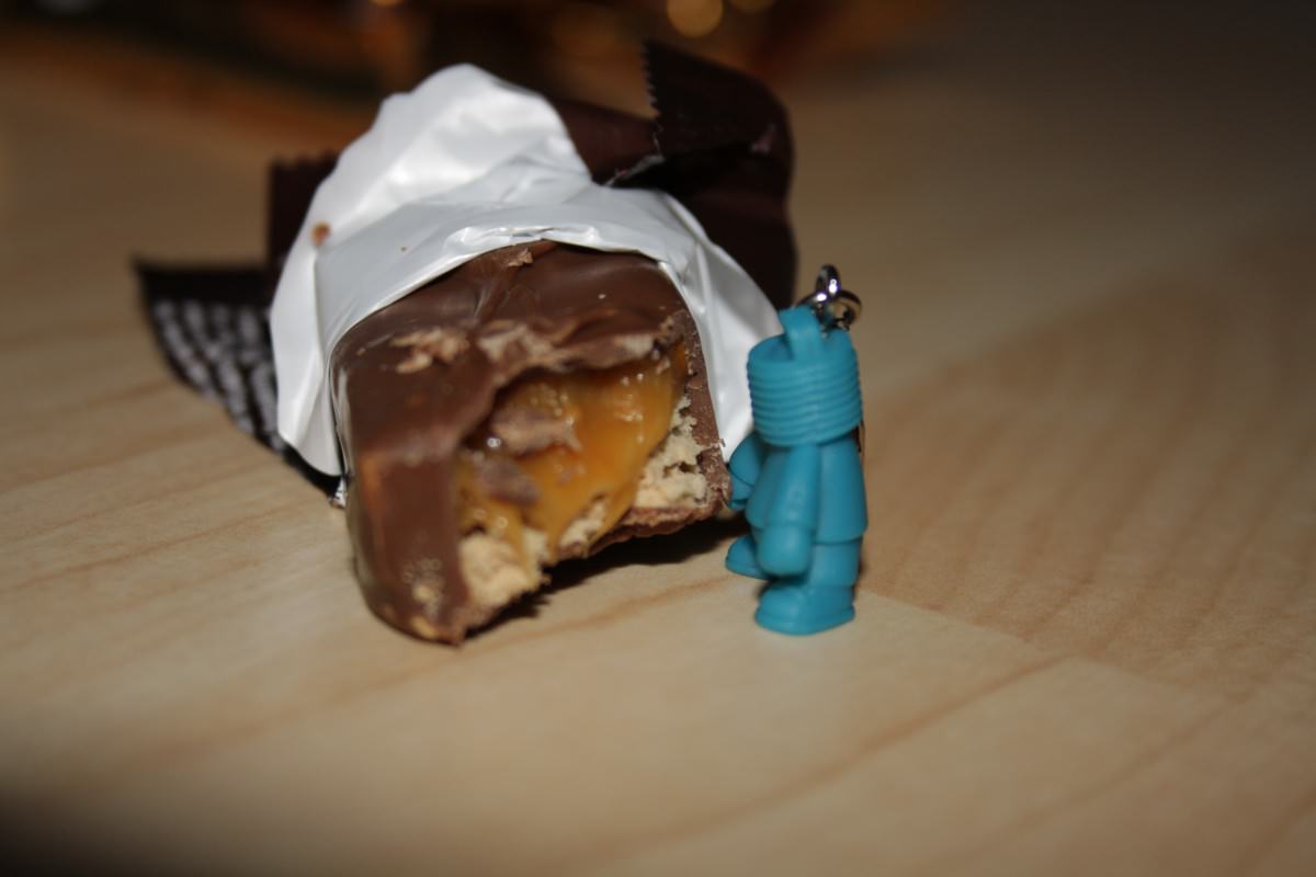 Auch der Kleinste hat mal Hunger. xD