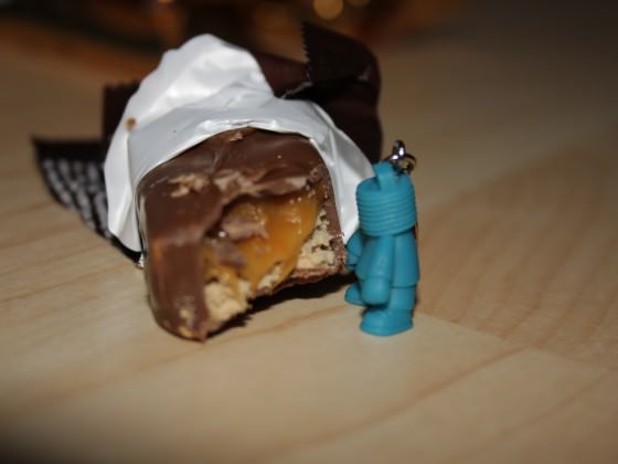 Auch der Kleinste hat mal Hunger. xD