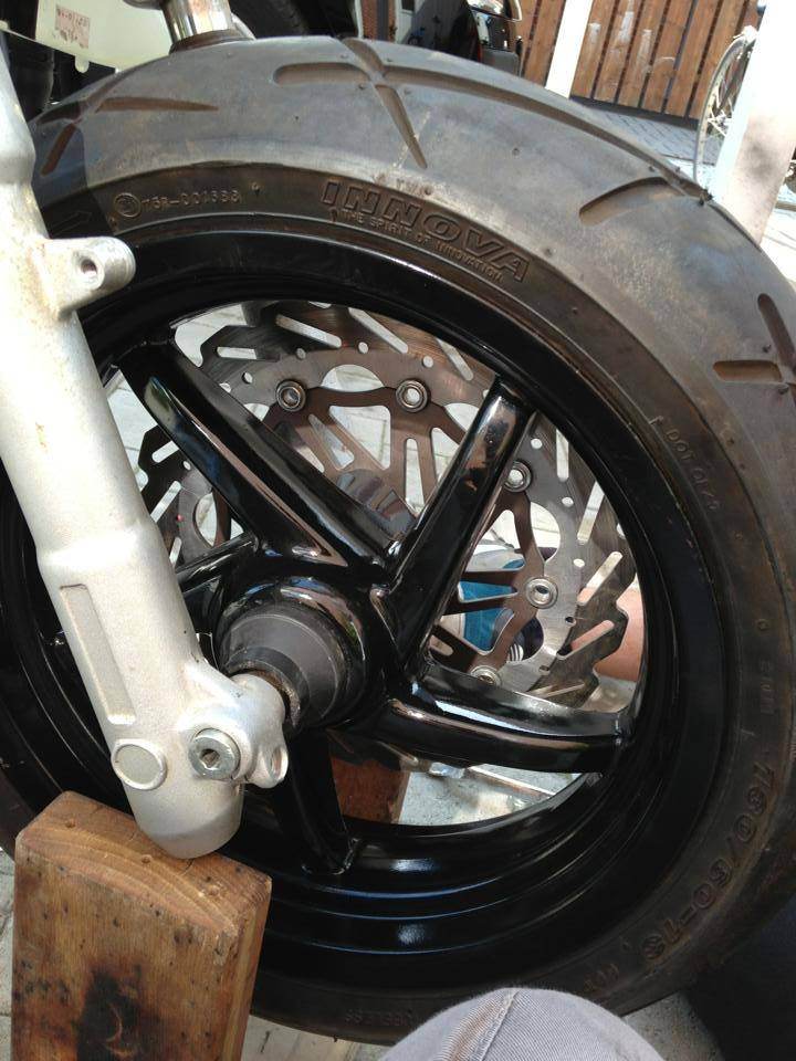 Sr50 Felge auf jet :)