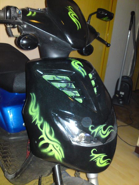 2. roller (spin ge 50) Project Grün / black....^^