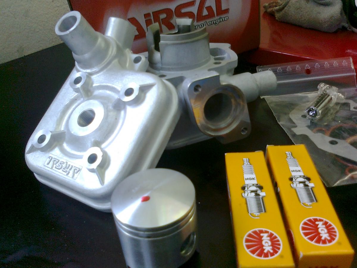 Neues :D 50er Sport Alu und NiCaSil beschichtung