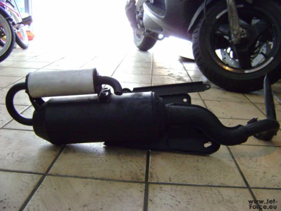 standard auspuff getunt